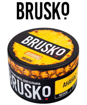BRUSKO MEDIUM Ананас 250гр