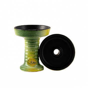 Чашка Глина Harmony жёлто-зелёная