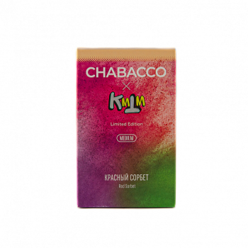 Chabacco MEDIUM Red sorbet 50гр
