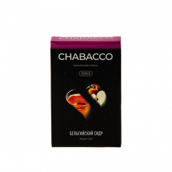 Chabacco MEDIUM Belgian cider 50гр