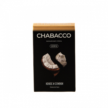 Chabacco MEDIUM Cr?me de coco 50гр