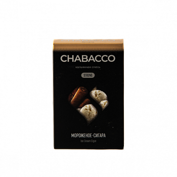 Chabacco STRONG Ice cream cigar 50гр
