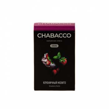 Chabacco STRONG Strawberry mojito 50гр