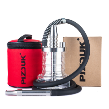 Кальян Pizduk Hookah (red-bag) прозрачная колба