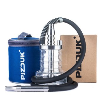Кальян Pizduk Hookah (blue-bag) прозрачная колба