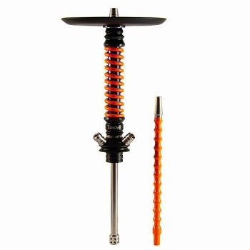 Кальян MAMAY CUSTOMS Coilovers MINI чёрно-оранжевый (без колбы)