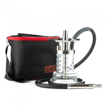 Кальян Pizduk PRO Black-bag(Прозрачная колба)