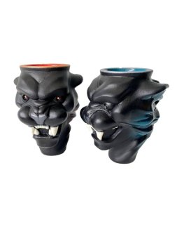 Чашка Tortuga Черная пантера красная