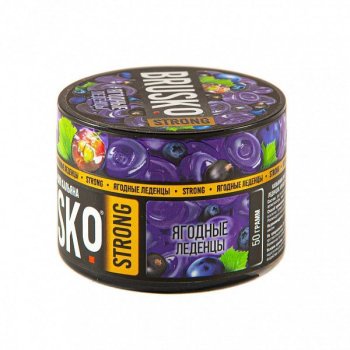 Табак для кальяна BRUSKO STRONG Ягодные леденцы 50гр