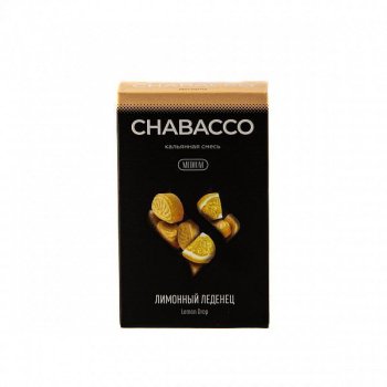 Табак для кальяна Chabacco Mix MEDIUM Lemon drop 50гр