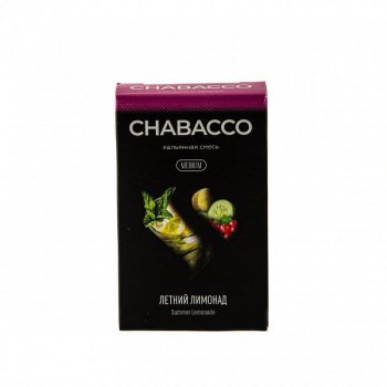 Табак для кальяна Chabacco Mix MEDIUM Summer lemonade 50гр