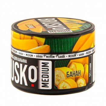 Табак для кальяна BRUSKO MEDIUM Банан 50гр