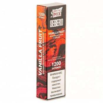 SEBERO Arctic Mix Vanilla Fruit (1200 затяжек)