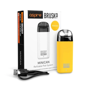 Электронная система BRUSKO Minican 350 mAh (жёлтый)