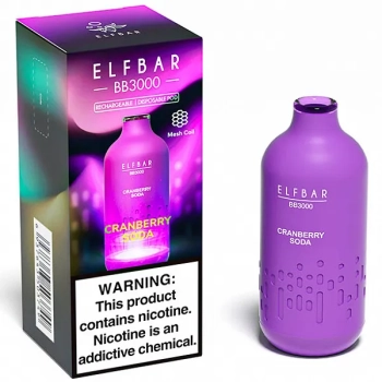 ELF BAR BB Cranberry Soda (3000 затяжек) 20 мг