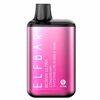 ELF BAR BC Strawberry Watermelon Bubble Gum (5000 затяжек) 20 мг