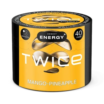 Табак для кальяна TWICE Манго-Ананас 40гр