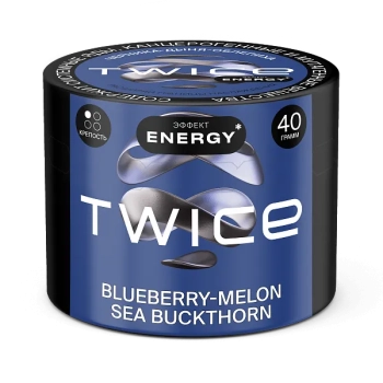Табак для кальяна TWICE Черника-Дыня-Облепиха 40гр