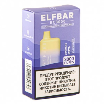 ELF BAR Lemon Mint (3000 затяжек) 20 мг