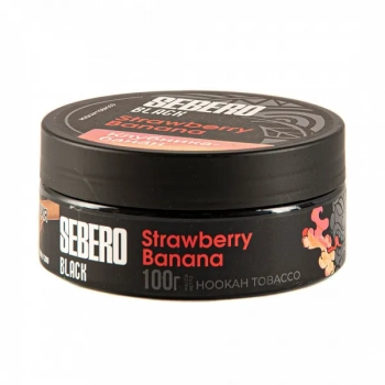 Табак для кальяна Sebero Black Strawberry Banana 100гр