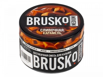BRUSKO MEDIUM Сливочная карамель 250гр