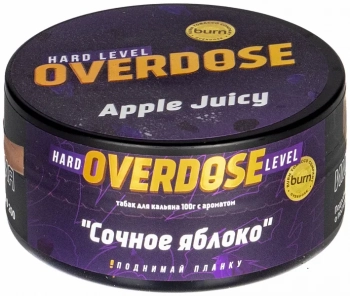 Табак для кальяна Overdose Apple Juicy 100гр