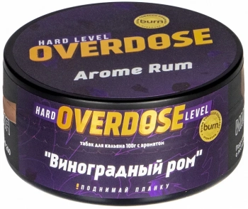 Табак для кальяна Overdose Aroma Rum 100гр