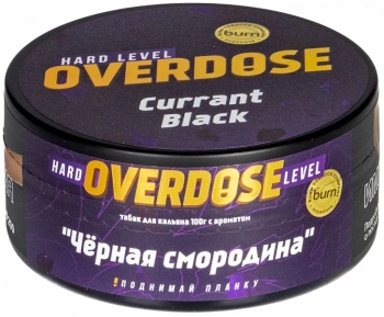 Табак для кальяна Overdose Curant Black 100гр