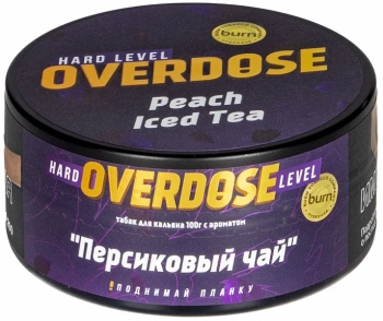 Табак для кальяна Overdose Peach Iced Tea 100гр