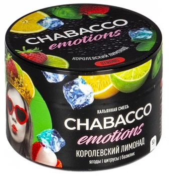Табак для кальяна Chabacco Emotions STRONG Royal lemonade 50гр