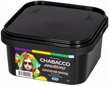 Chabacco Emotions MEDIUM Royal lemonade 200гр