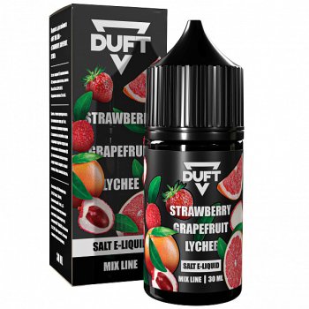 Жидкость DUFT MIX LINE Salt 20 Strawberry grapefruit lychee 10 мл