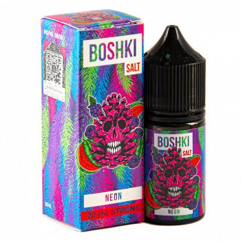 Жидкость BOSHKI SALT Neon 20 мг strong 30 мл