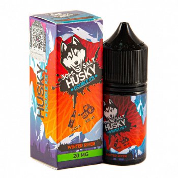 Жидкость HUSKY DOUBLE ICE SALT Winter river 20 мг 30 мл