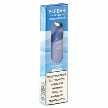 ELF BAR NC Blue Razz Lemonade (1800 затяжек) 20 мг