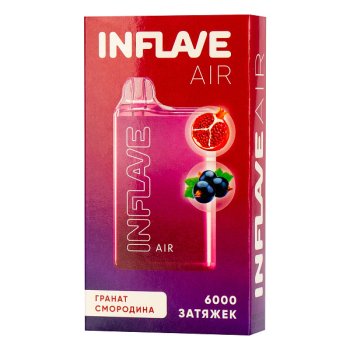 INFLAVE AIR Гранат Смородина (6000 затяжек)
