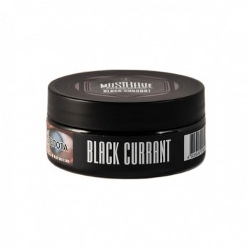 Табак для кальяна MustHave Black currant 125гр