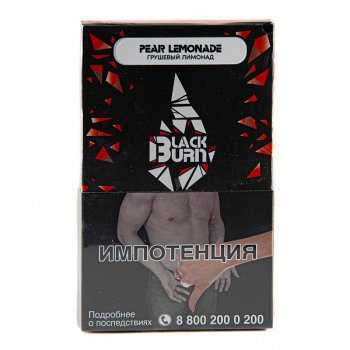 Burn BLACK Pear lemonade 100гр