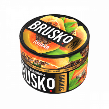 Табак для кальяна BRUSKO STRONG Папайя 50гр