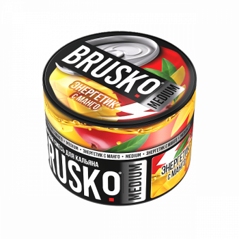 BRUSKO MEDIUM Энергетик с манго 50гр