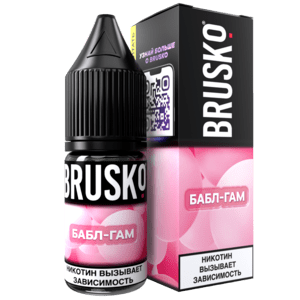 Жидкость Brusko Salt Бабл-гам10 мл 2 мг