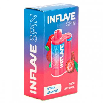 Электронная сигарета INFLAVE SPIN Ягода Дракона (8000 затяжек)