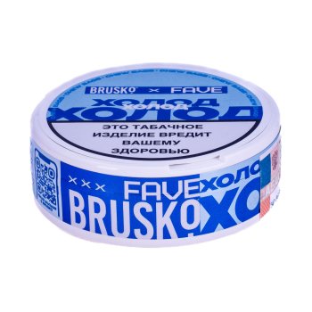 Табак жевательный «BRUSKO X FAVE», Холод, 10гр