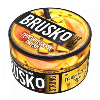 Табак для кальяна BRUSKO STRONG Тропический смузи 250гр
