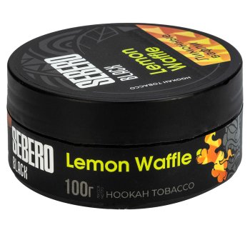 Табак для кальяна Sebero Black Lemon Waffle 100гр
