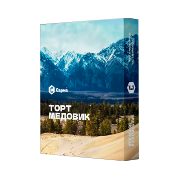 Табак для кальяна "Сарма" Торт Медовик 25гр