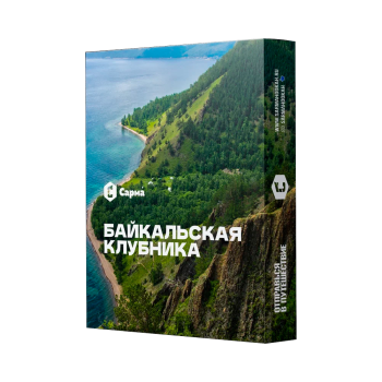 Табак для кальяна "Сарма" Байкальская Клубника 25гр