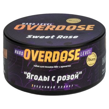 Табак для кальяна Overdose Sweet Rose 100гр