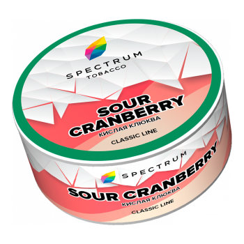 Табак для кальяна Spectrum Sour cranberry 25гр