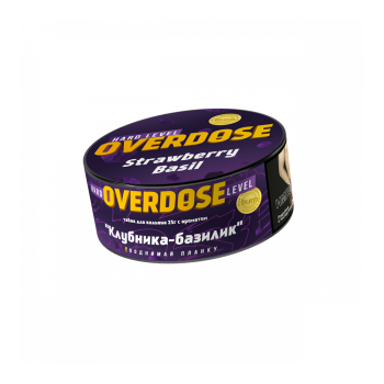 Табак для кальяна Overdose Strawberry Basil 25гр